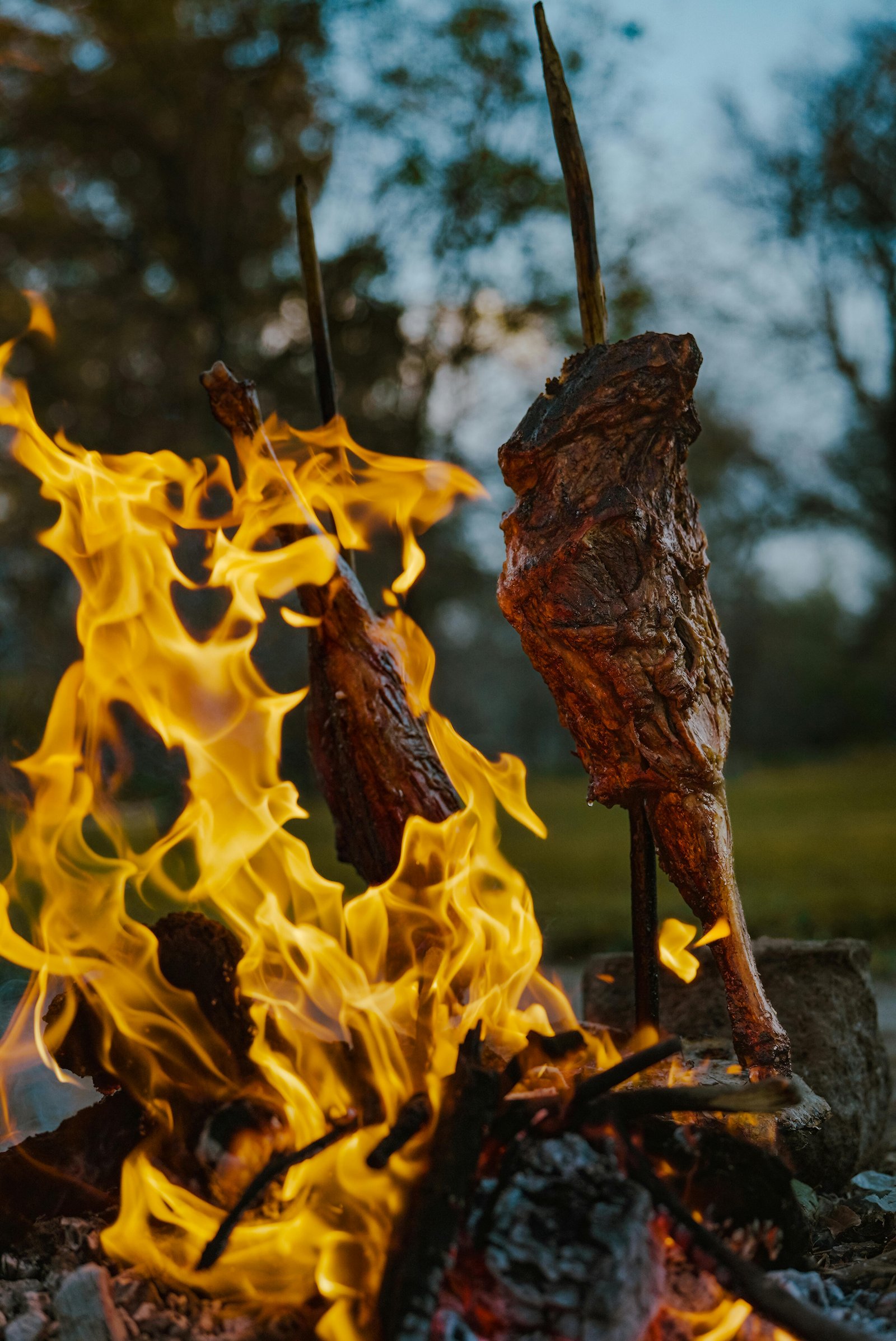 Picanha no espeto